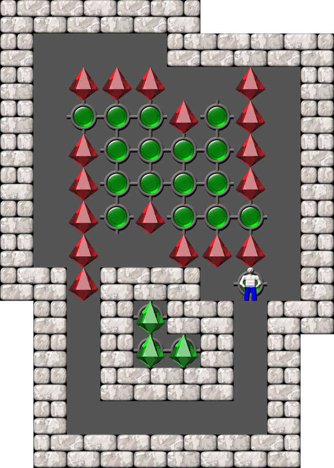 Sokoban Chrysalis Collection level 35